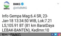 Gempa Goyang Jakarta, Anggota TNI Berlarian Keluar - JPNN.com