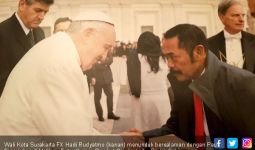 Pak Rudy Doakan Presiden Jokowi di Depan Paus Fransiskus - JPNN.com