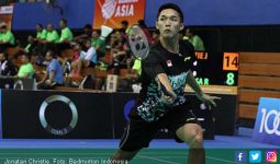 YES! Jonatan Christie Pukul Kidambi, Indonesia 1-0 India - JPNN.com