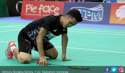 Ginting Kalah dengan Sangat Menyakitkan di Babak Pertama Denmark Open 2019 - JPNN.com