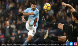 Lihat nih, Manchester City Sikat Leicester 5-1, Aguero 4 Gol - JPNN.com