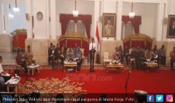 Pak Jokowi Tiba-Tiba Datangi Sri Mulyani dan Jabat Tangannya - JPNN.com