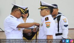 Dansatrol Mengukuhkan 3 Jabatan Komandan Kapal Perang TNI AL - JPNN.com