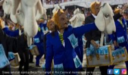 Parade Koruptor Berjaya di Rio Carnival - JPNN.com