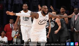 Lewat Game Dramatis, LeBron James jadi MVP NBA All-Star 2018 - JPNN.com