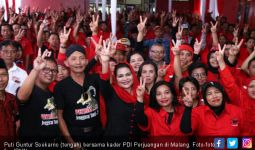 Panaskan Mesin PDIP Malang, Puti Guntur Sebut Nama Jokowi - JPNN.com