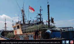 KKP Tindak Tegas 4 Kapal Perikanan Pelaku Penyelundupan Sabu - JPNN.com