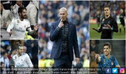 Buat Lawan PSG, Zidane Harus Pilih Satu di Antara Empat - JPNN.com