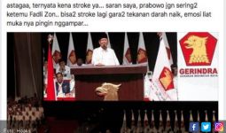 Heboh! Kabar Palsu Prabowo Tiga Kali Kena Stroke - JPNN.com