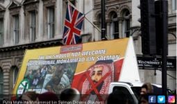 Sambut Pangeran Mohammed, Warga Inggris Gelar Demonstrasi - JPNN.com