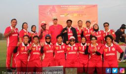 Tim Kriket Putri Indonesia Runner up di Thailand - JPNN.com
