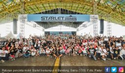 Wow, Ratusan Pencinta Mobil Starlet Kopdar di Bandung - JPNN.com