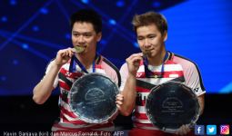 Detik-Detik Menegangkan Marcus/Kevin Juara All England 2018 - JPNN.com