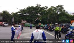 Wahana Honda Turun ke Jalan Kampanye Berkendara Aman - JPNN.com