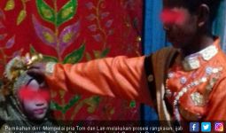 Pernikahan Dini, Dua Mempelai Sama-sama Usia 14 Tahun, Viral - JPNN.com