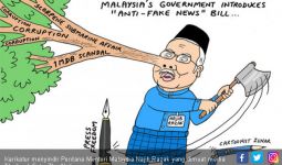 Najib Razak Ditampar Kartunis Thailand, Keras Banget - JPNN.com