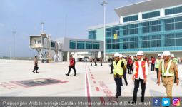 PSI: Bandara Kertajati Selesai, Elektabilitas Jokowi Meroket - JPNN.com