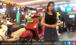 SPG Cantik di IIMS 2018, Sebegini Bayarannya - JPNN.com