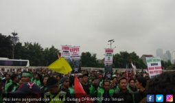 Demo Ojek Online di Depan Gedung DPR, Ini Tuntutan Mereka - JPNN.com