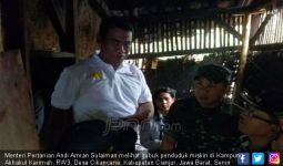 Menteri Amran Bergerilya di Gubuk Penduduk Miskin - JPNN.com