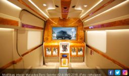 Interior Mercedes-Benz Sprinter A3 Bak Kamar Hotel Bintang 7 - JPNN.com