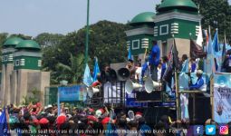 Orasi Fahri Hamzah saat May Day Tajam Banget - JPNN.com