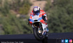 Andrea Dovizioso Pecundangi Marquez di FP1 MotoGP Spanyol - JPNN.com
