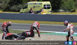 Siapa yang Salah di Tabrakan Beruntun MotoGP Spanyol, Lihat! - JPNN.com