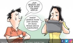 Suami Pergoki Istri Dipanggil Sayang sama Bosnya, Pilu - JPNN.com