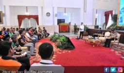 Jokowi Menjamu Sopir Truk dari Berbagai Daerah di Istana - JPNN.com