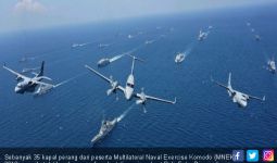 35 Kapal Perang Ikut Latihan Fase Laut Dalam MNEK 2018 - JPNN.com
