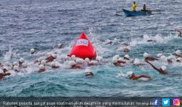 Renang Perairan Terbuka di Ambon Heboh, Ratusan Peserta Puas - JPNN.com