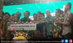 Menpora Resmi Melaunching Sepeda Nusantara 2018 - JPNN.com