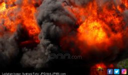 Ledakan Dahsyat, Mapolsek Giligenting Hancur - JPNN.com