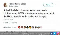 Sebut Habib Bukan Keturunan Nabi, Ustaz Haikal Dipolisikan - JPNN.com