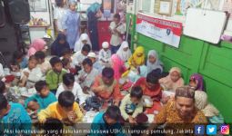 Mahasiswa UBK Gelar Aksi Kemanusiaan di Kampung Pemulung - JPNN.com
