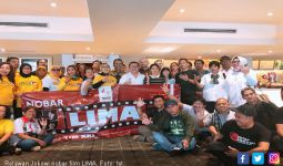 Dukung Perfilman Nasional, Relawan Jokowi Nobar Film LIMA - JPNN.com
