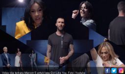 Maroon 5 Dikelilingi 26 Wanita Hebat di Video Girl Like You - JPNN.com