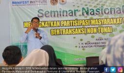 Misbakhun Dorong Mahasiswa Pelopori Transaksi Nontunai - JPNN.com