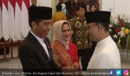 Anies - Sandi Mesra Saat Bertemu Jokowi - JPNN.com