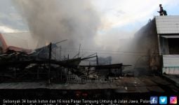  Pasar Besar Terbakar, Terungkap Sumber Api - JPNN.com