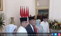 Anies-Sandi Kompak Doakan Jokowi - JPNN.com