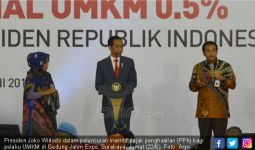 Good News, Presiden Jokowi Pangkas PPh UMKM Jadi 0,5 Persen - JPNN.com