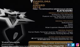 TNI Gelar Lomba Karya Jurnalistik Panglima TNI Award 2018 - JPNN.com