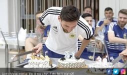Akhirnya Ada yang Dirayakan Timnas Argentina, Ultah Messi - JPNN.com