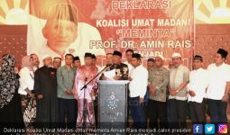 Koalisi Umat Madani Pengin Amien Rais Jadi Penantang Jokowi - JPNN.com