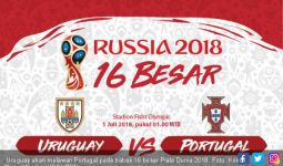 Prediksi Uruguay vs Portugal di 16 Besar Piala Dunia 2018 - JPNN.com