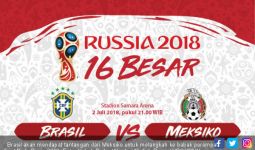 16 Besar Piala Dunia 2018: Prediksi Brasil vs Meksiko - JPNN.com