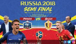 Piala Dunia 2018: Prediksi Prancis vs Belgia - JPNN.com
