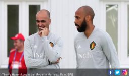 Belgia Rela Thierry Henry Nyanyi Lagu Kebangsaan Prancis - JPNN.com